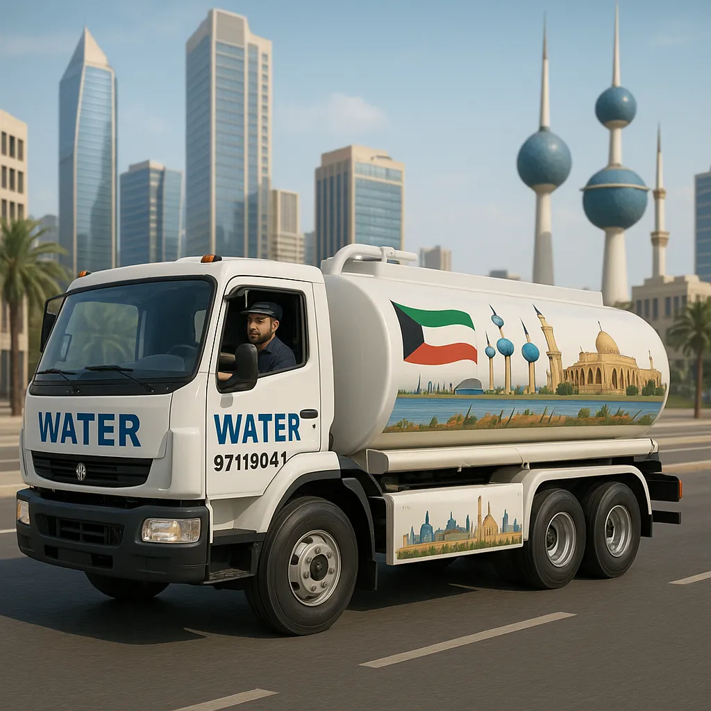 تنكر مياه الكويت