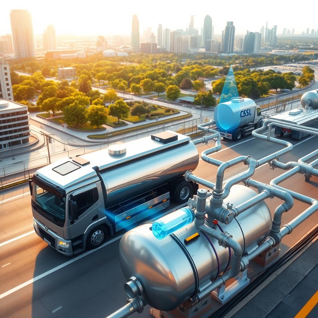 A technologically advanced water delivery system, featuring a dynamic GPS-based scheduling and routing system for optimized efficiency. In the foreground, a sleek, modern water tanker navigates through a bustling urban landscape, its metallic exterior gleaming under the warm, diffused lighting. The middle ground showcases a network of interlocking pipes and valves, seamlessly integrated with a centralized command center that monitors and adjusts the water flow in real-time. In the background, a cityscape with towering skyscrapers and verdant parks, reflecting the smart and sustainable nature of this innovative water delivery technology. The overall scene conveys a sense of technological sophistication, seamless integration, and a commitment to efficient and reliable water service. A technologically advanced water delivery system, featuring a dynamic GPS-based scheduling and routing system for optimized efficiency. In the foreground, a sleek, modern water tanker navigates through a bustling urban landscape, its metallic exterior gleaming under the warm, diffused lighting. The middle ground showcases a network of interlocking pipes and valves, seamlessly integrated with a centralized command center that monitors and adjusts the water flow in real-time. In the background, a cityscape with towering skyscrapers and verdant parks, reflecting the smart and sustainable nature of this innovative water delivery technology. The overall scene conveys a sense of technological sophistication, seamless integration, and a commitment to efficient and reliable water service.